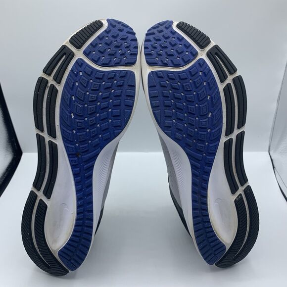 Nike Air Zoom Pegasus 38 Gray Blue Running Shoes Sneakers CW7356-006 Mens Sz 12 - Picture 7 of 8